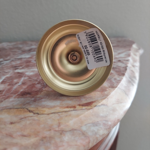 NWT Cross Moreli Gold-Tone Brass Standing Crucifix Decoration - Picture 6 of 6